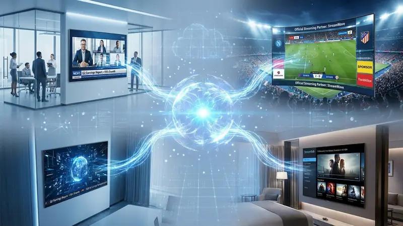 Iptv digital signage th