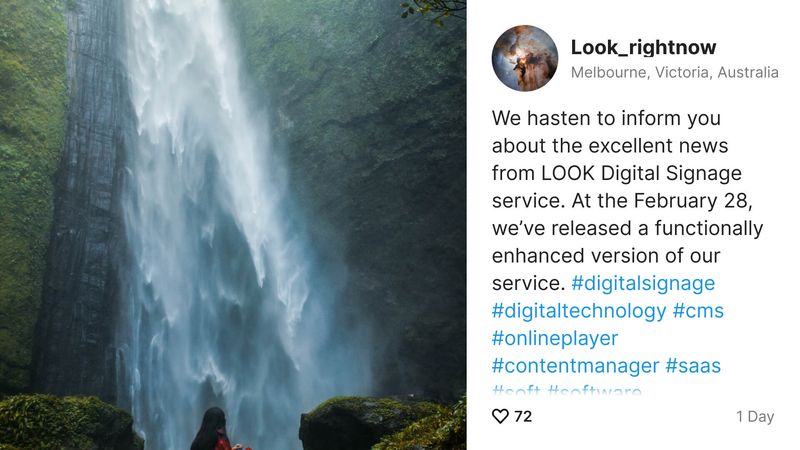 Instagram app look