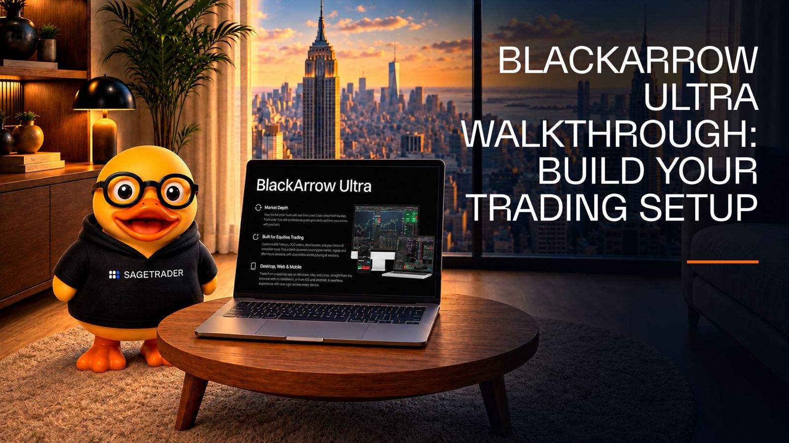 BlackArrow Ultra Walkthrough: Build Your Trading Setup