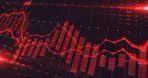 Market chart on a trading screen