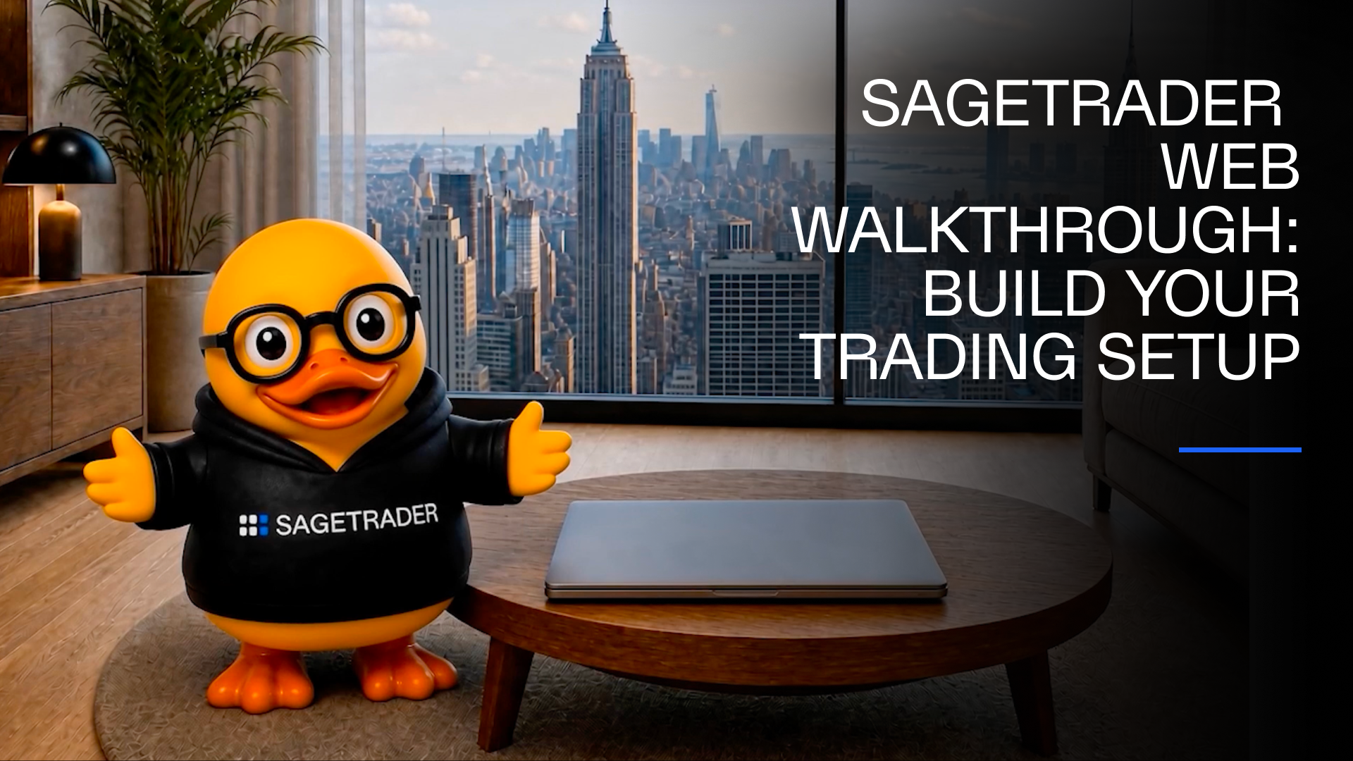 SageTrader Web Walkthrough: Build Your Trading Setup 