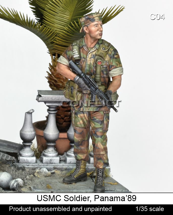 C04 USMC Soldier, Panama’89