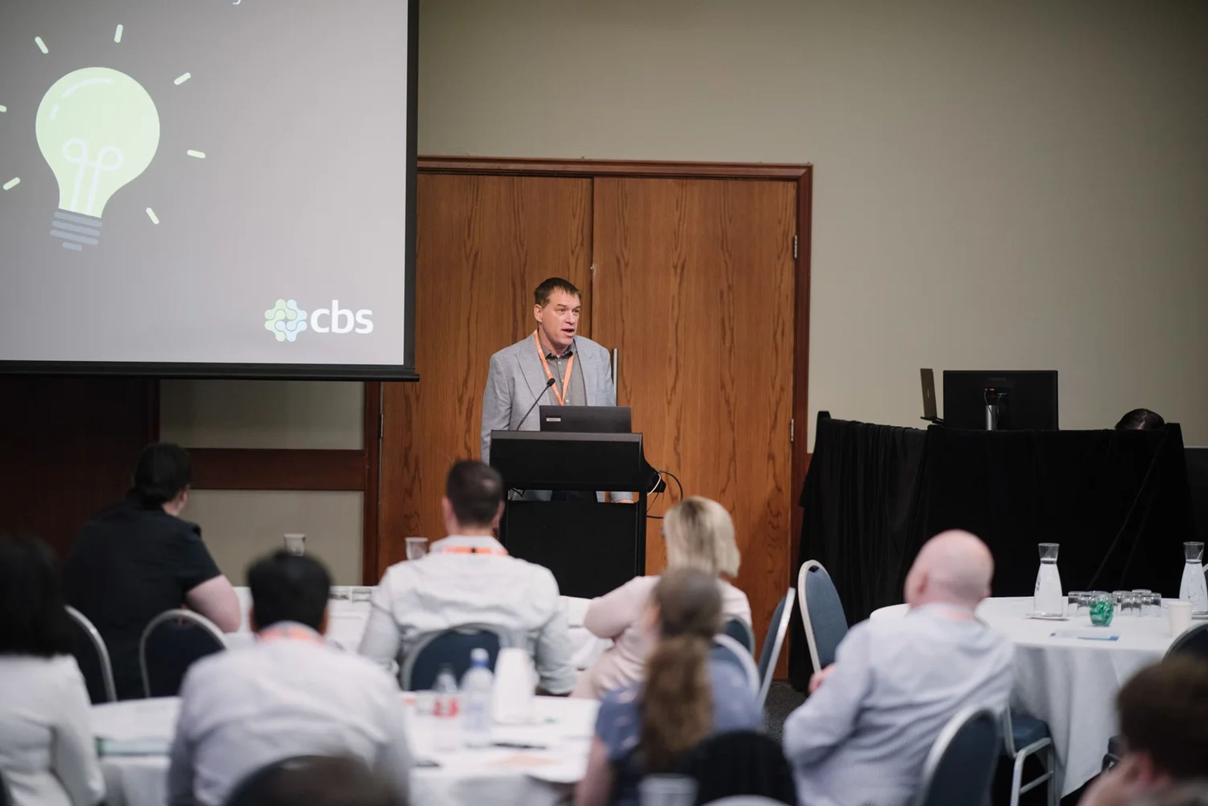 Ross sharing the Vision of Activity Based Management