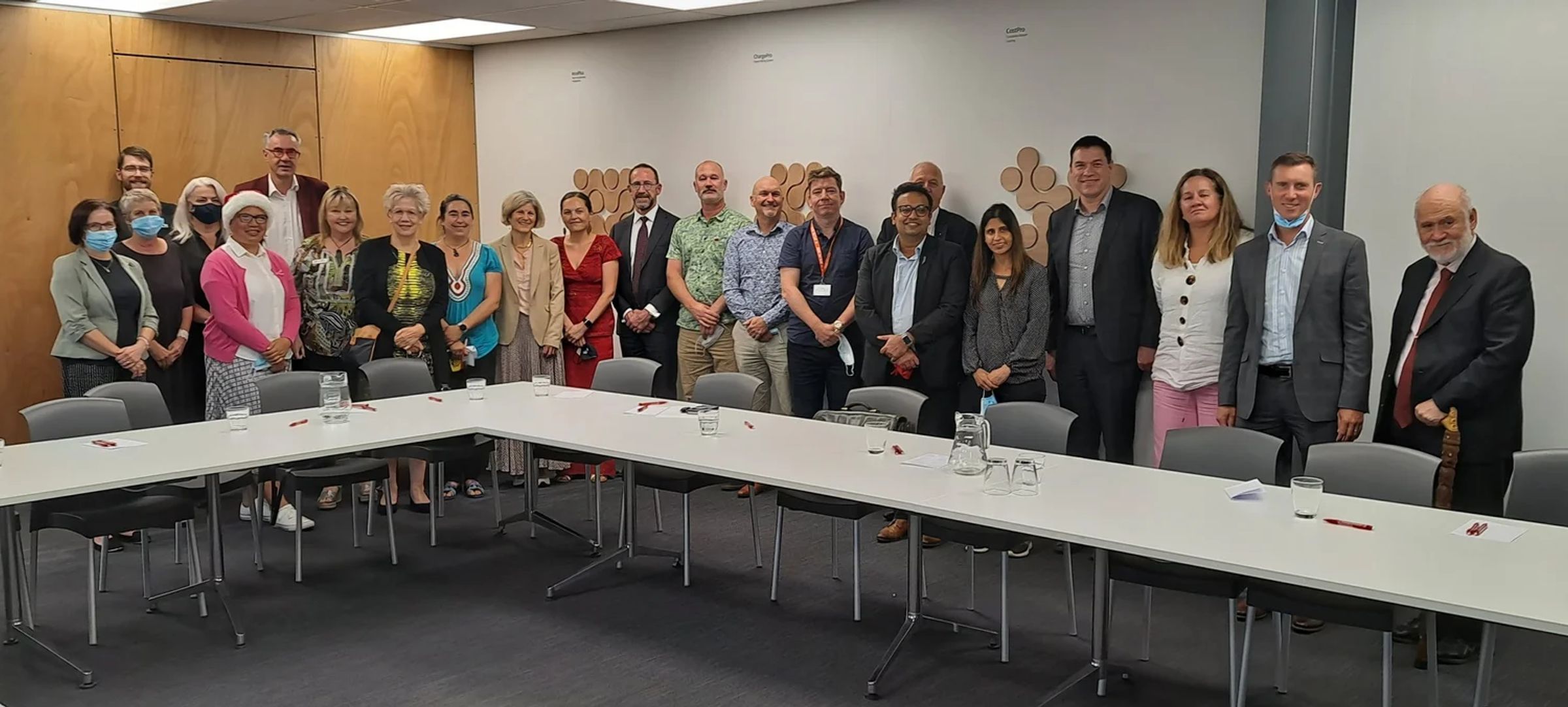 Invited guests and dignataries