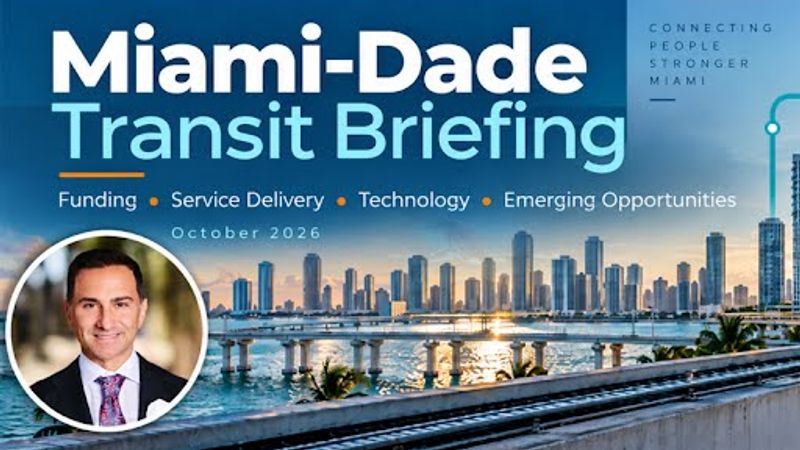 Miami-Dade Approves Transit Fare Increase to $2.75: What It Means for Transit Technology and Mobility Companies
