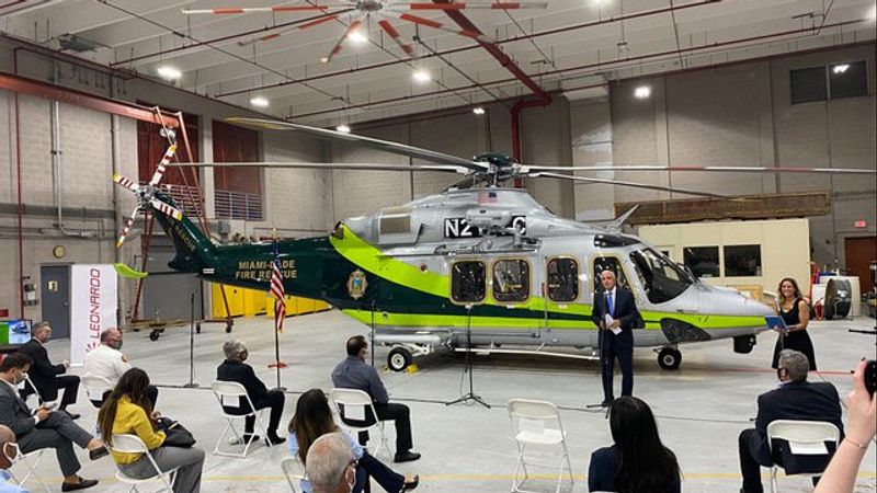 Client News: Miami-Dade’s Fire Rescue Adds Leonardo AW139 Helicopters to its Fleet