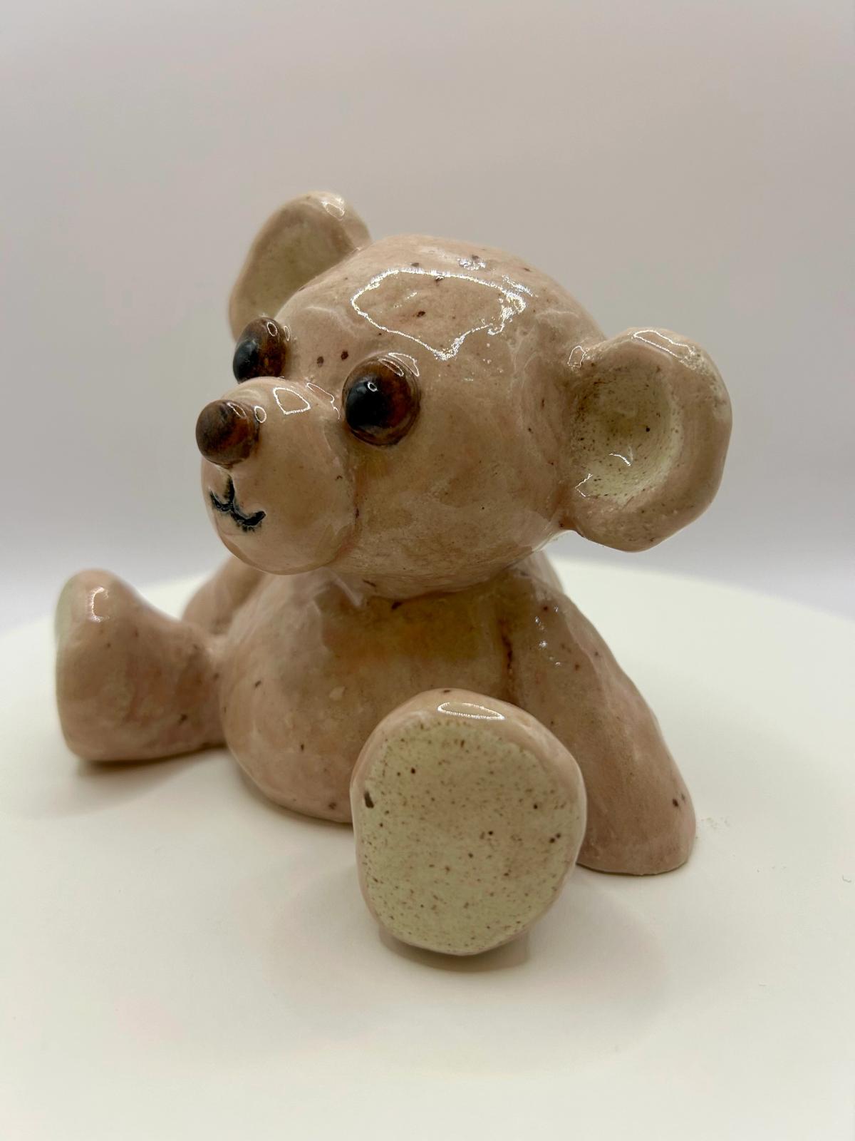 Keramikbamse fra siden