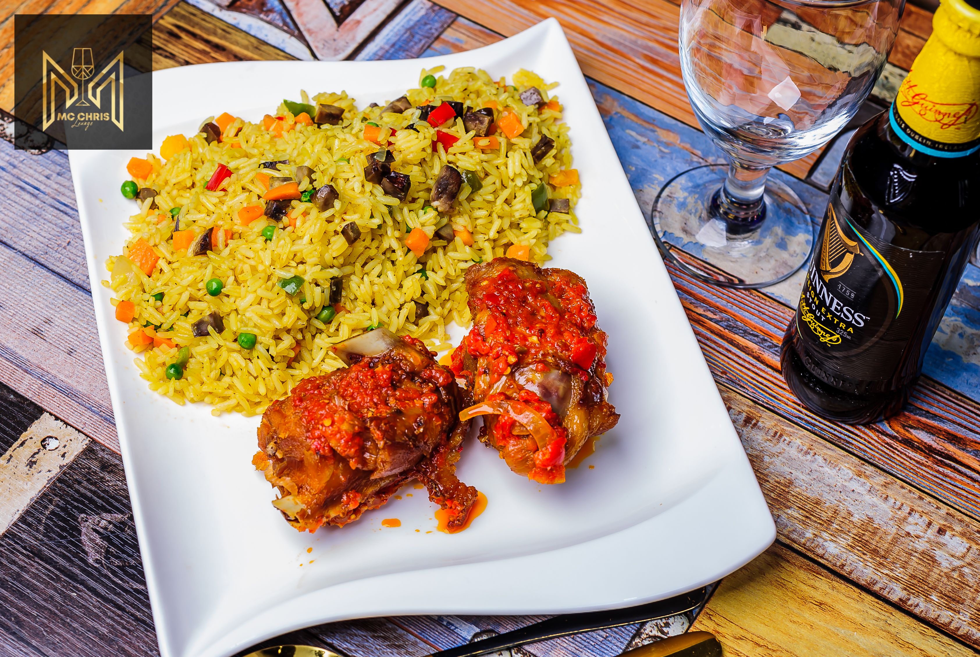 Fried Rice And Turkey