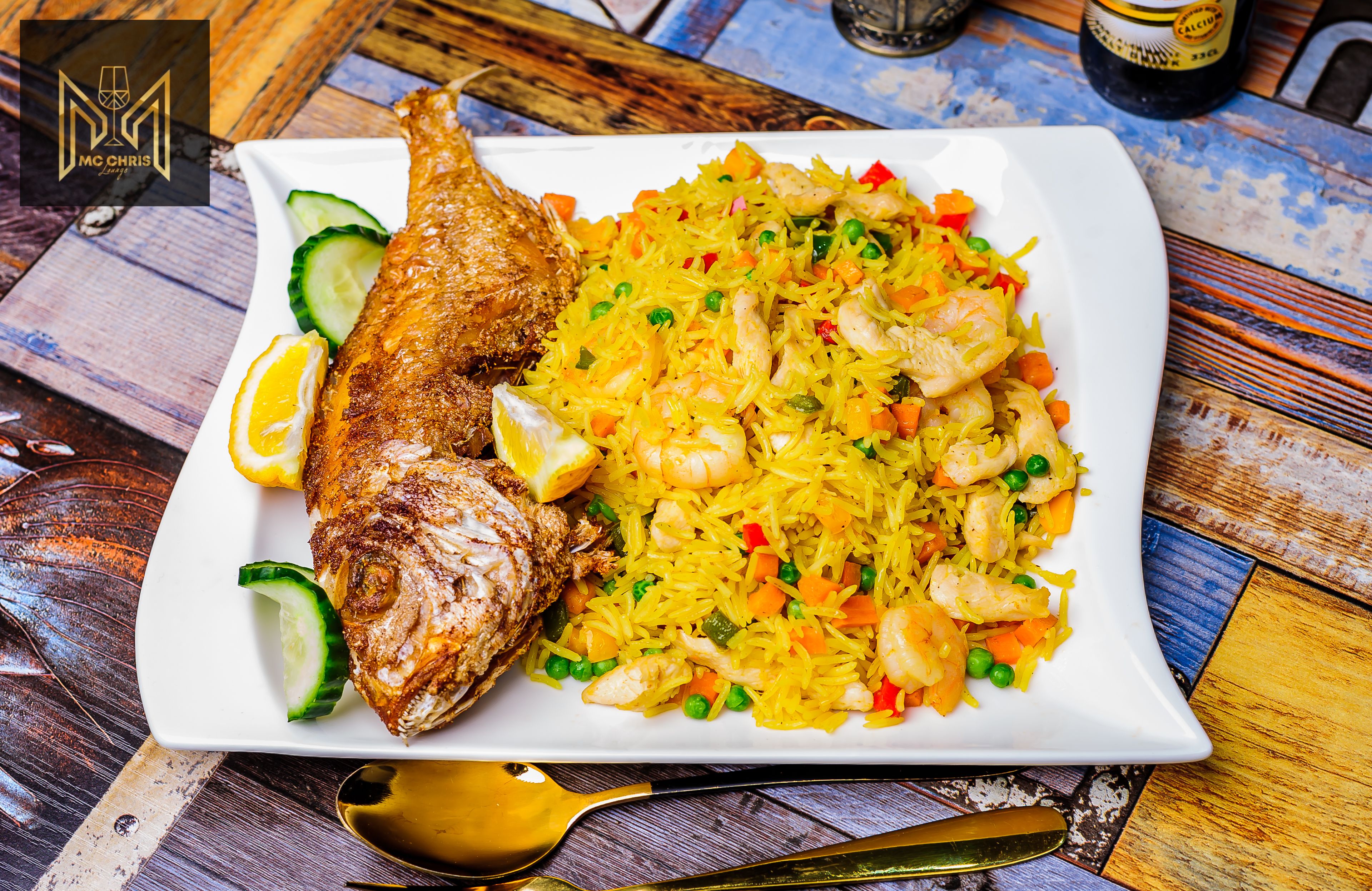 Fried Rice And Fish