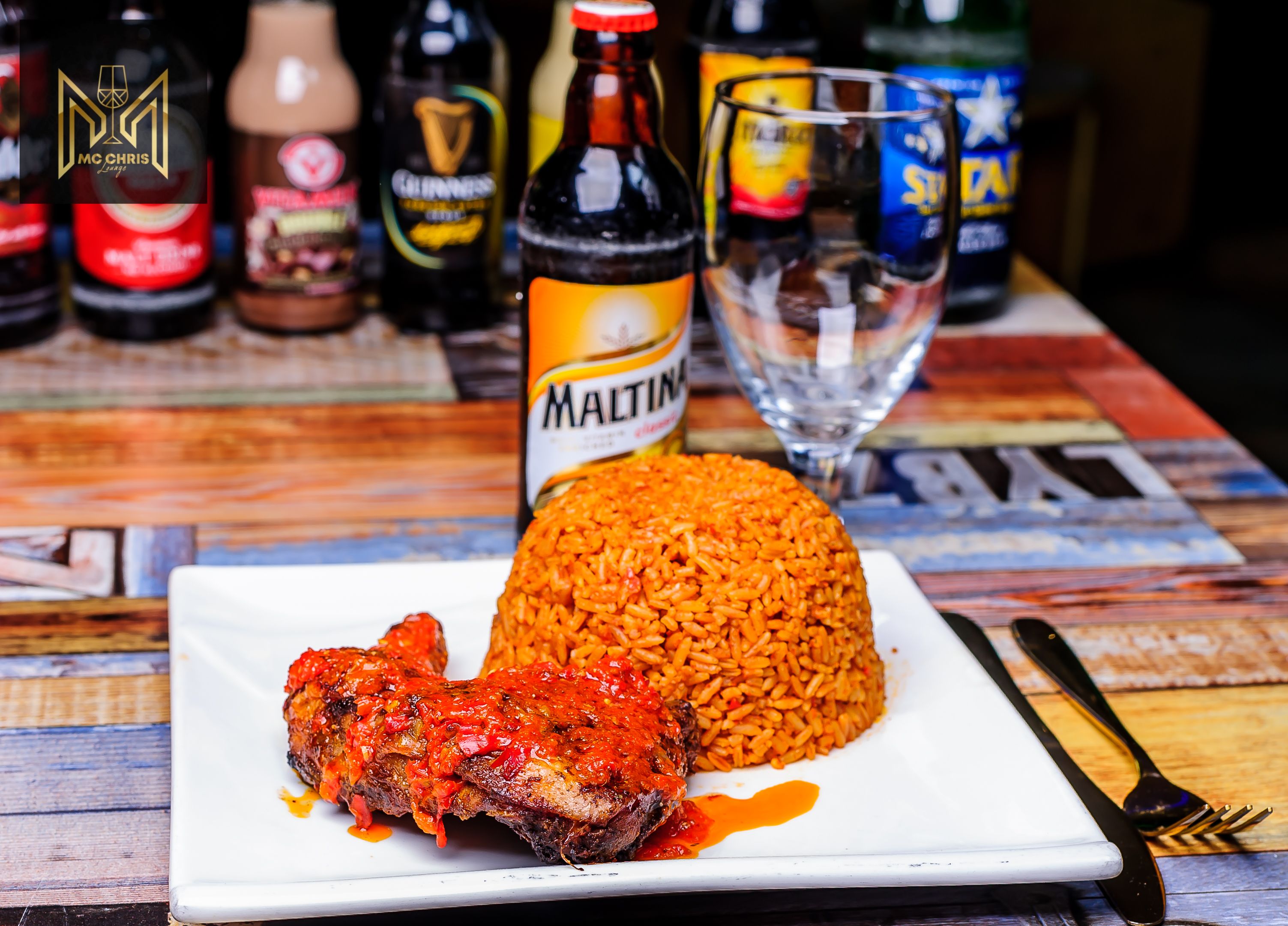 Jollof Rice And Chicken