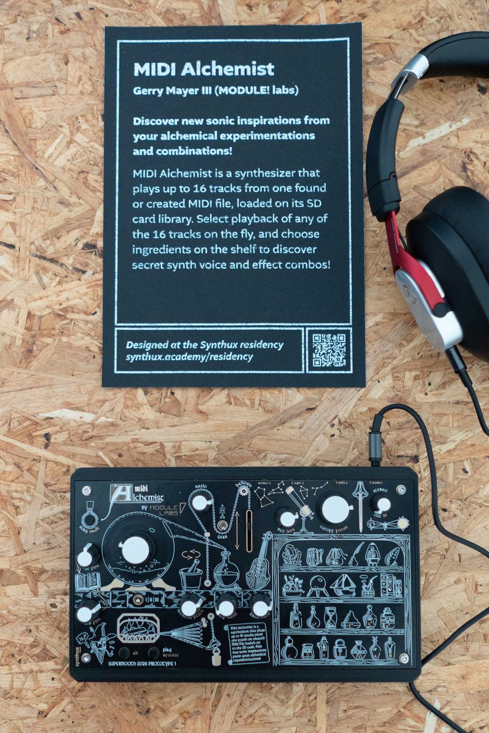 Midi Alchemist Gerry Mayer Synthux Residency