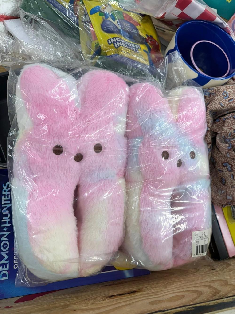bunny slippers