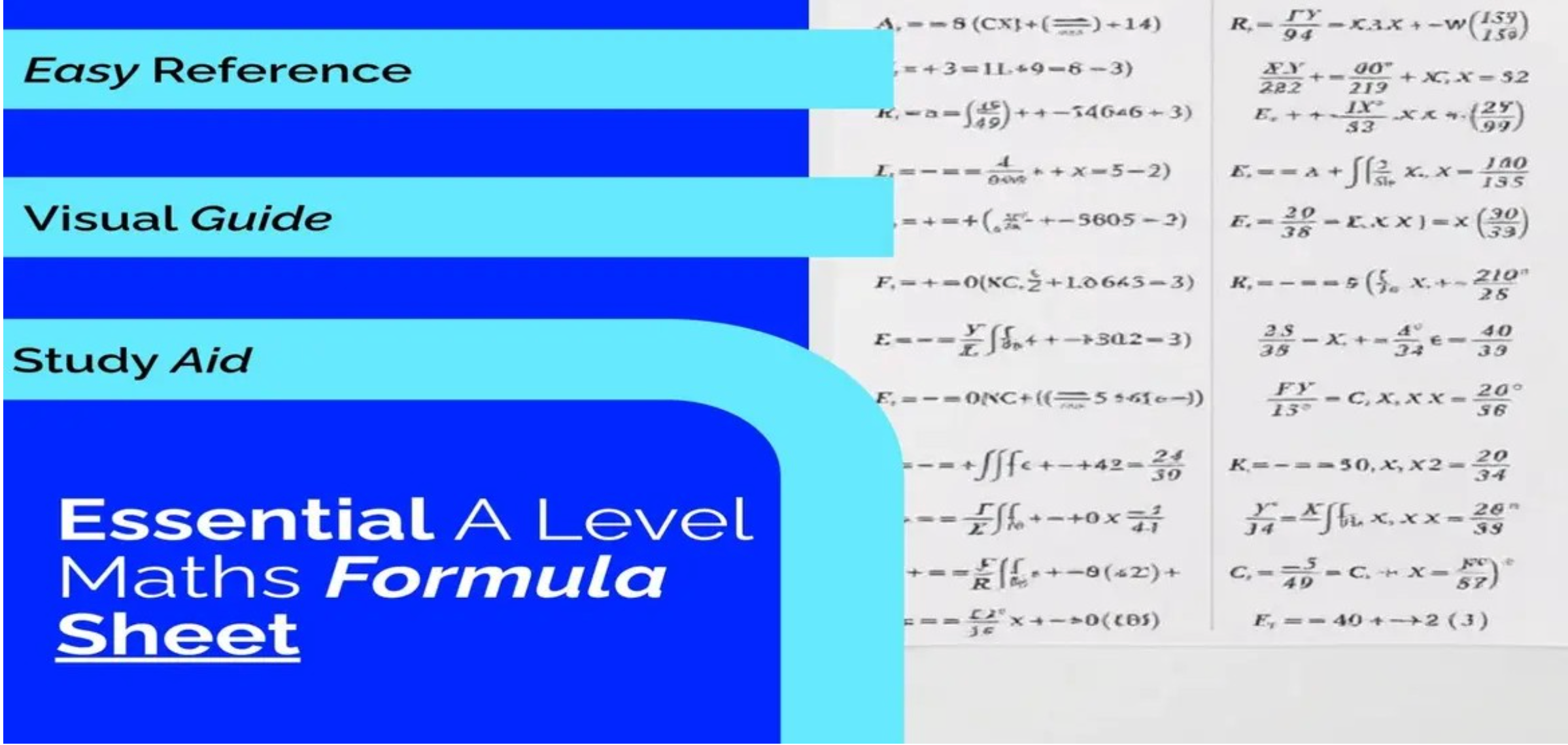 A Level Maths Formula Sheet: The Ultimate 2025 Guide (Edexcel, AQA, OCR)