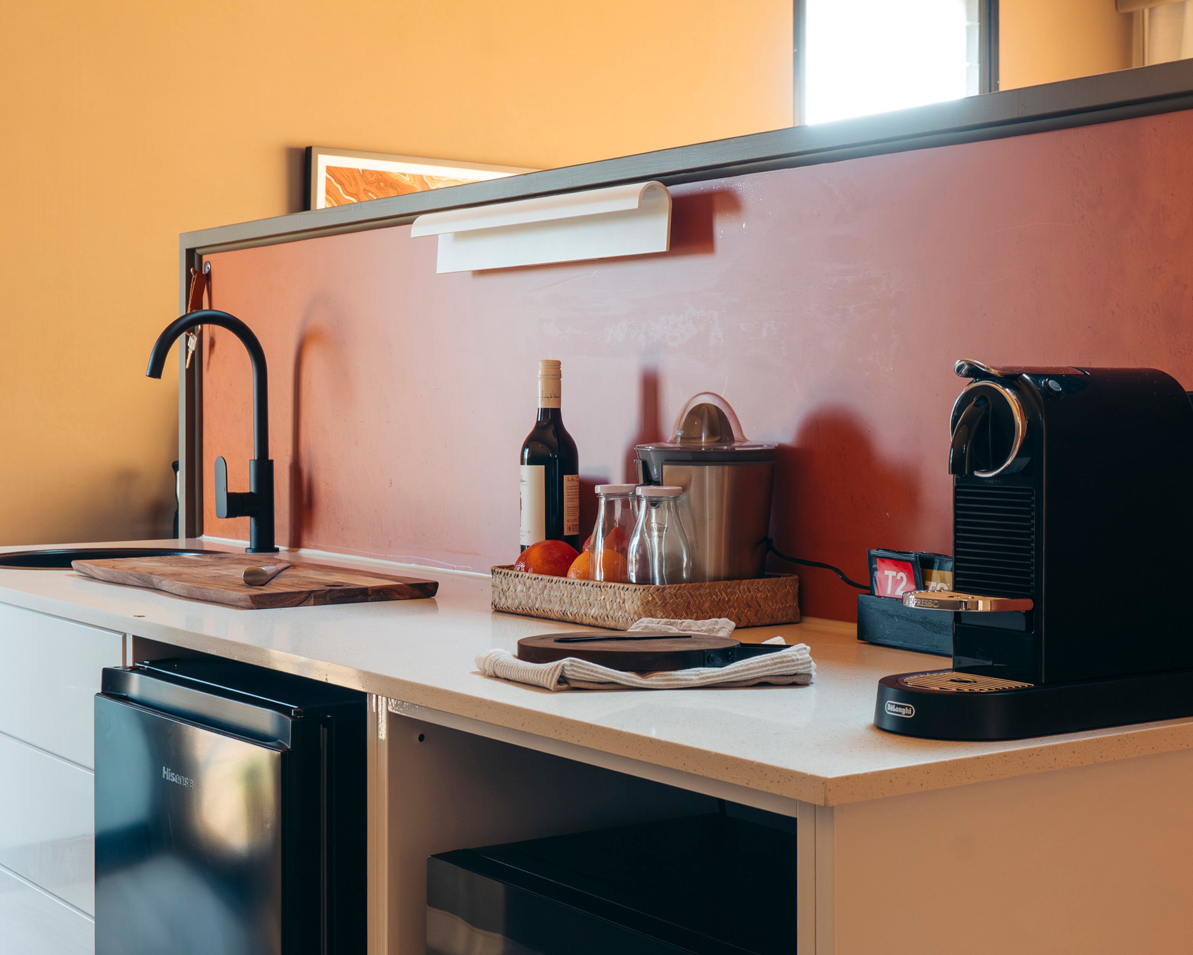 Wilderluxe kitchenette