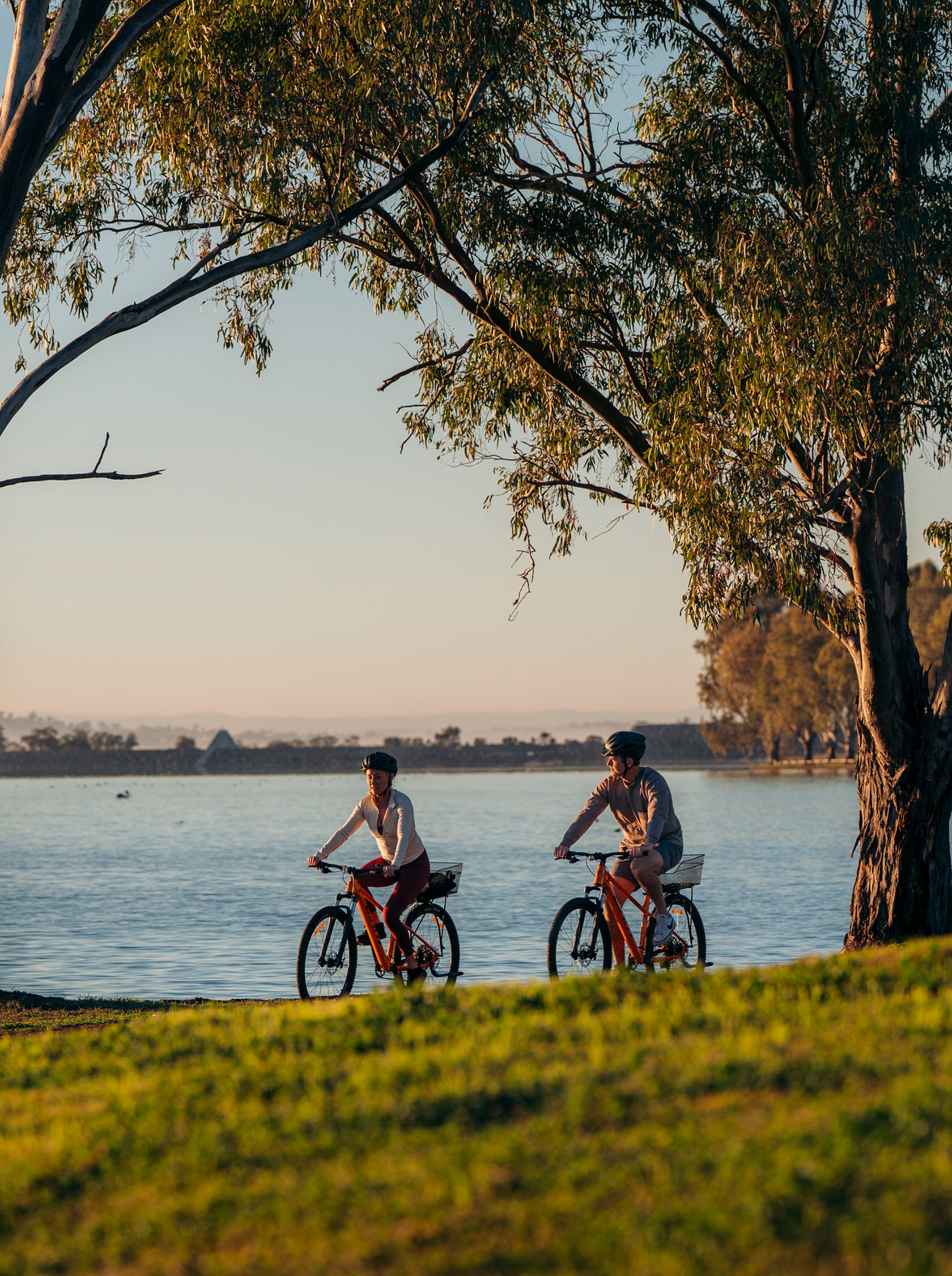 Wilderluxe Lake Keepit - cycling