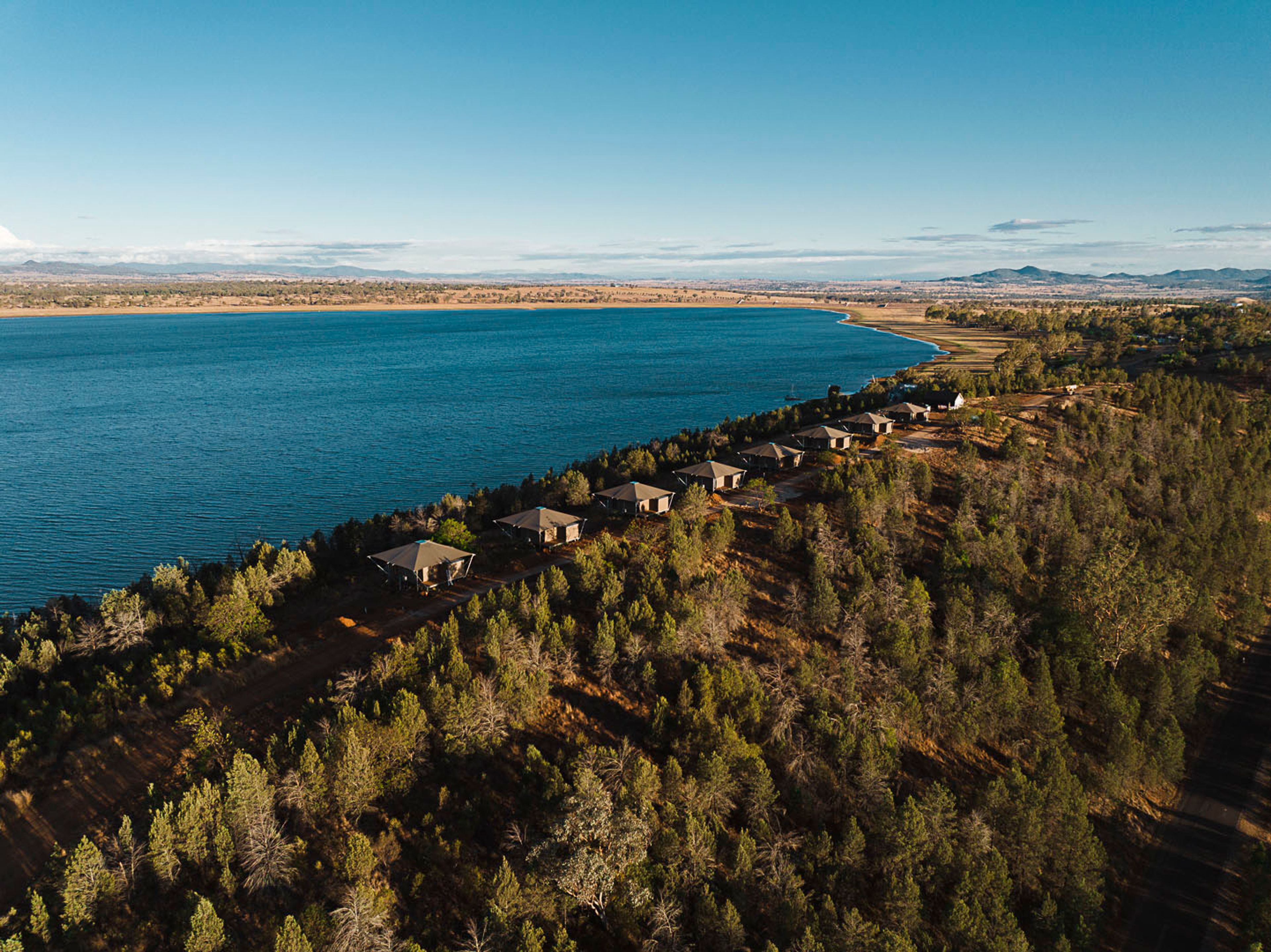 WILDERLUXE aerial view