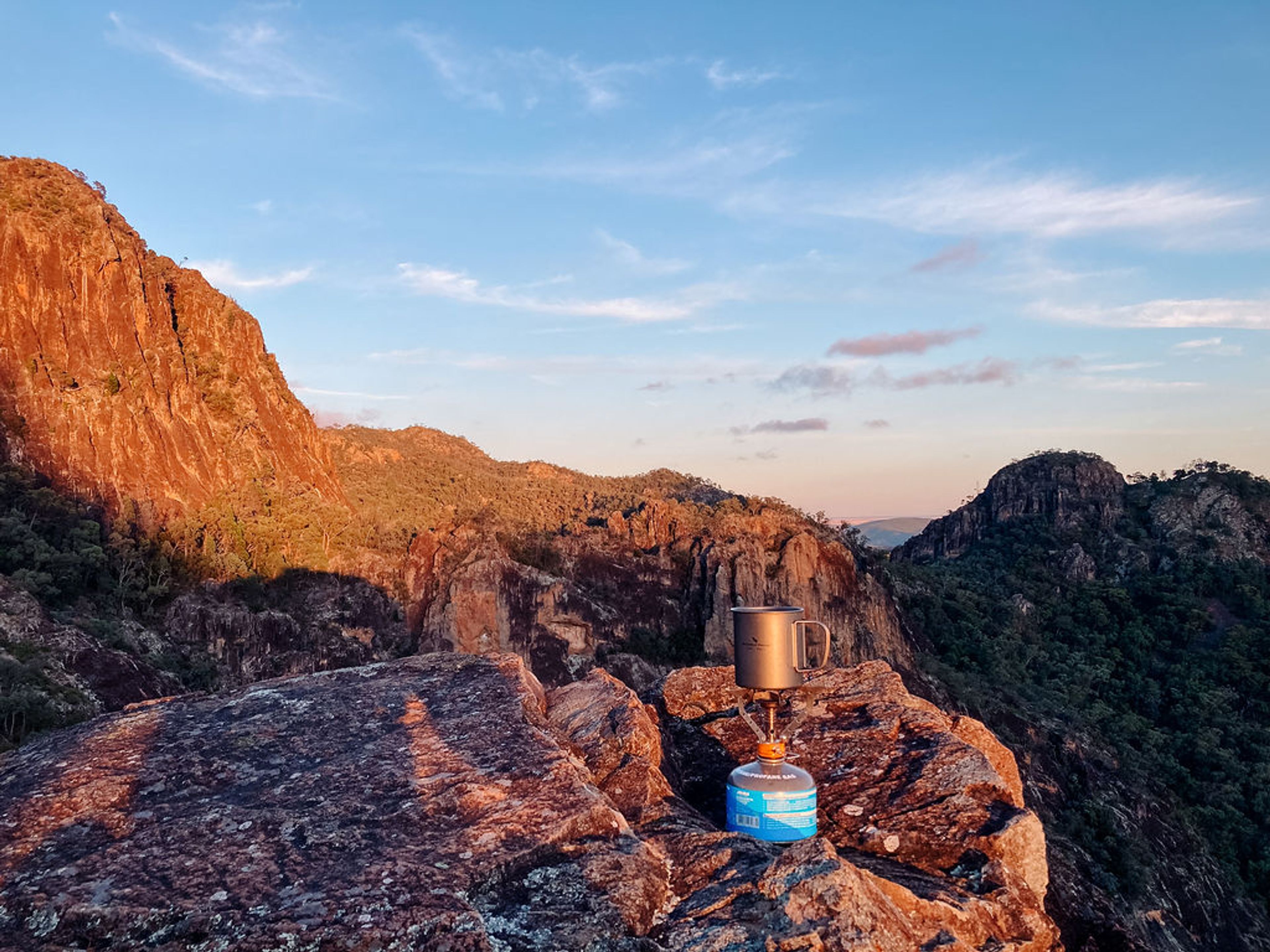 Hiking at Lake Keepit