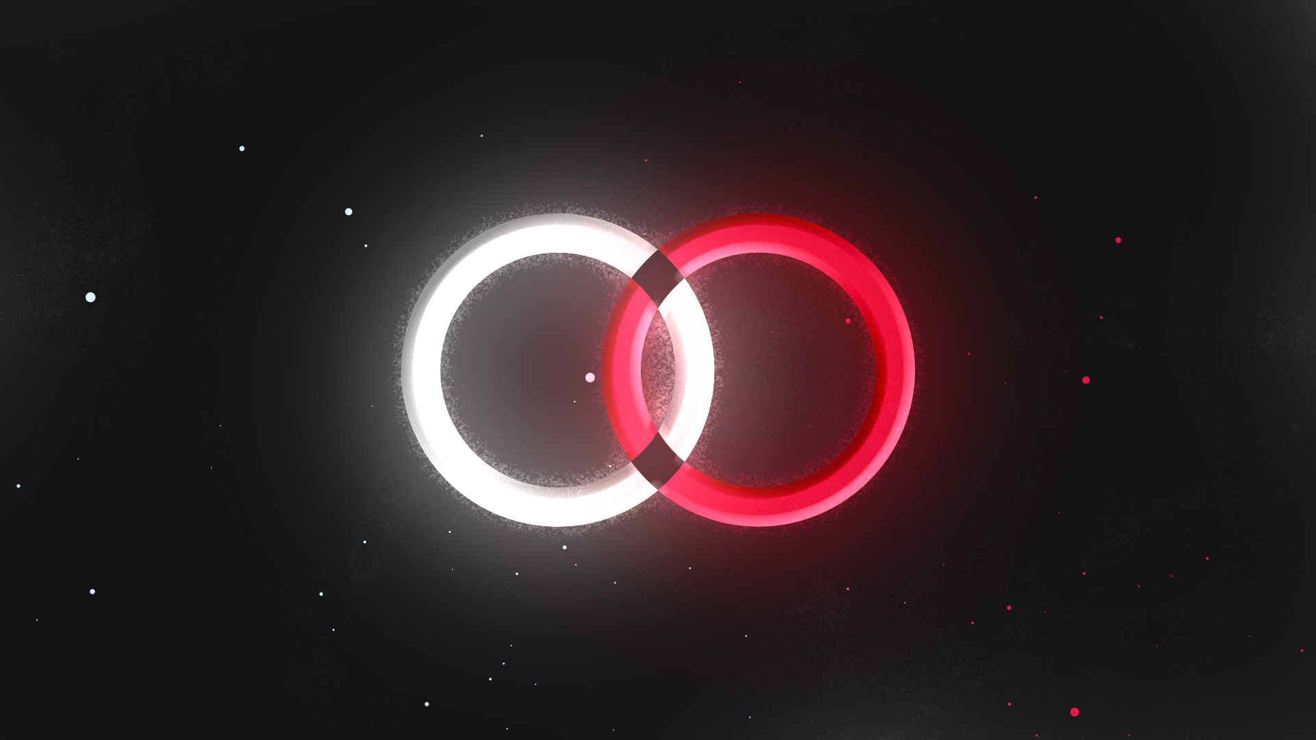 White and red rings Act 2 styleframe