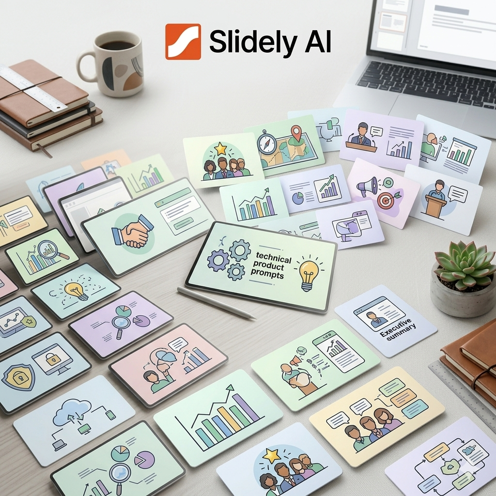 20+ Helpful presentation prompts to generate slides with AI - Slidely ...