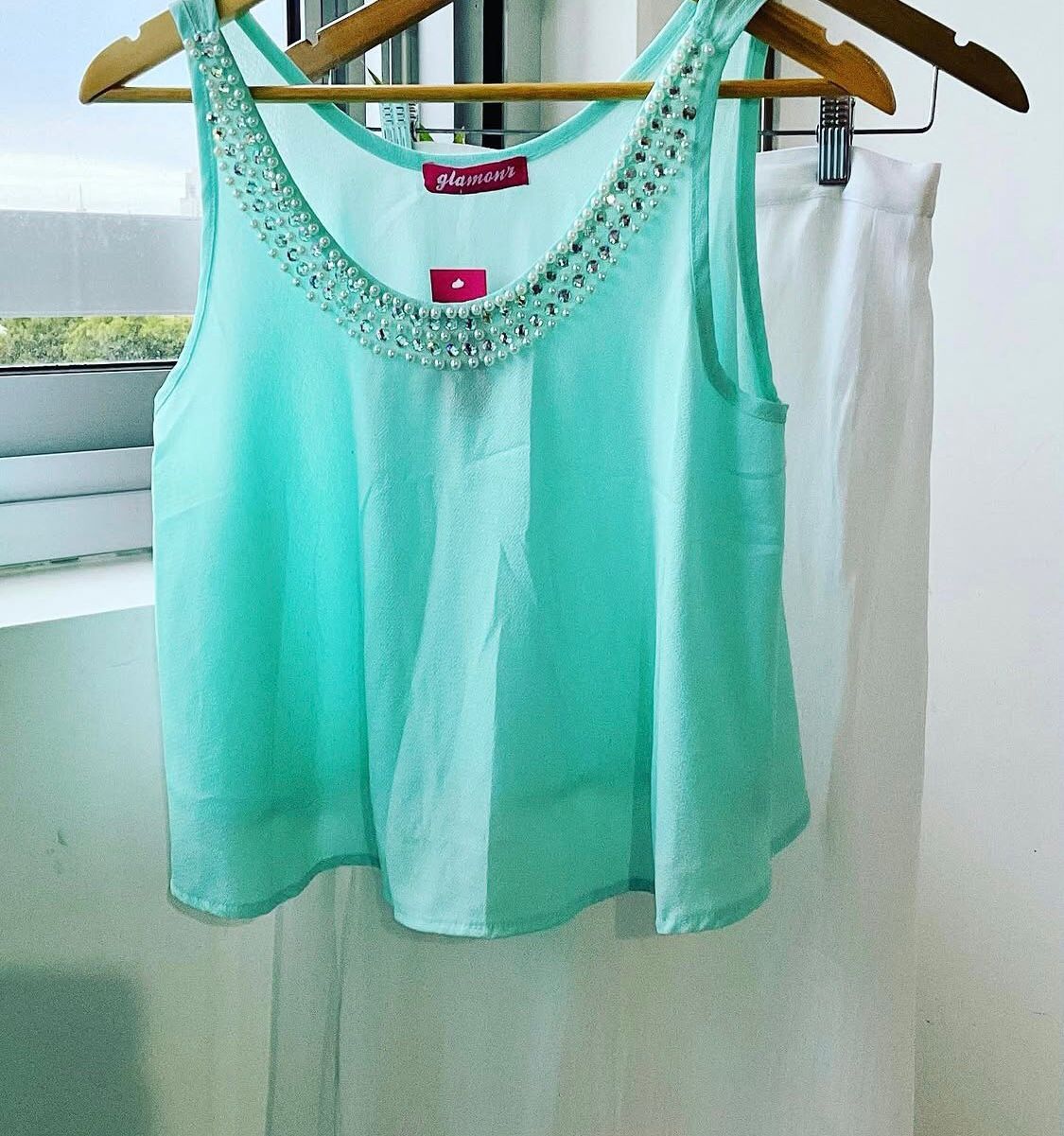 Musculosa con pedrería