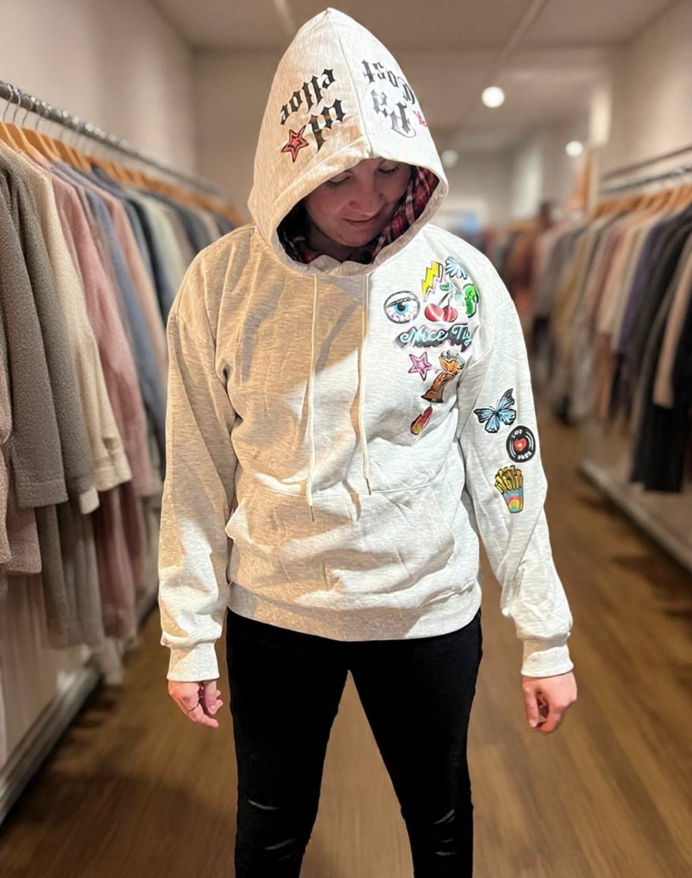 Canguro unisex, estampado gráficos full print
