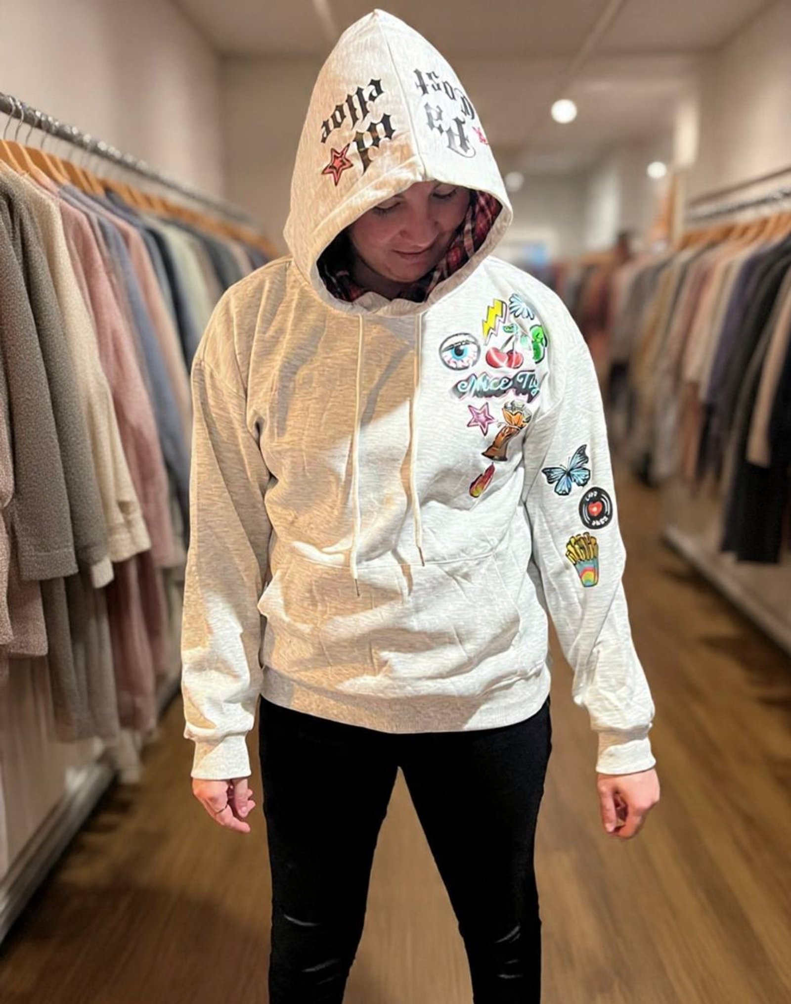 Canguro unisex, estampado gráficos full print