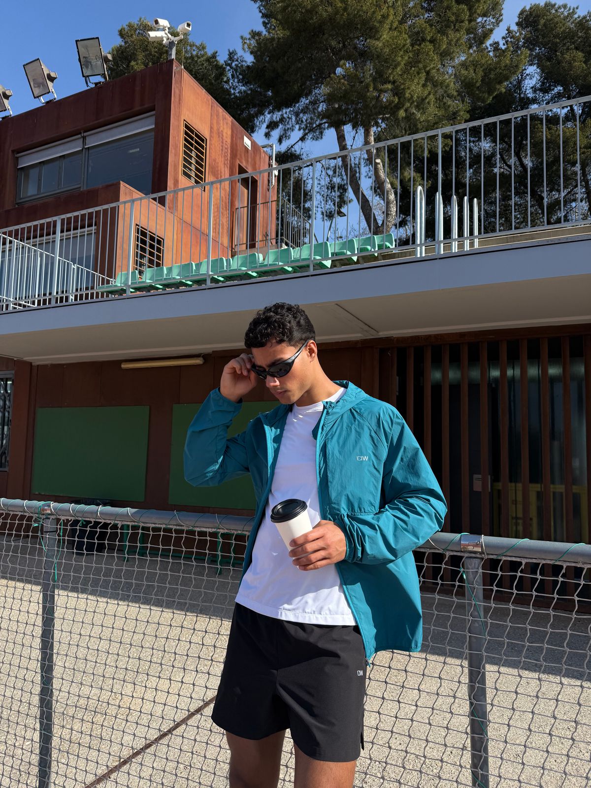 Essential Wind Jacket M Lagoon Blue