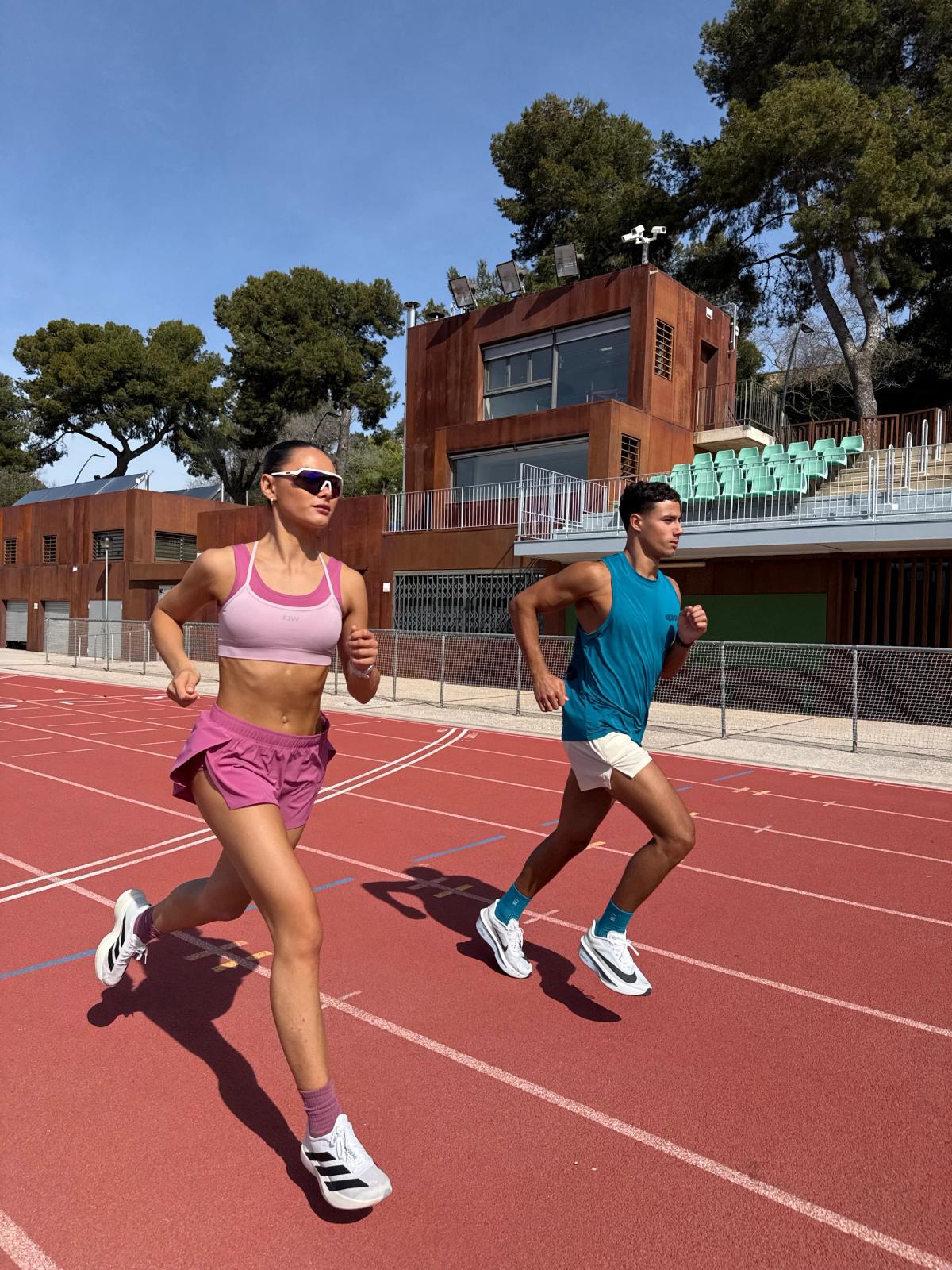 Mirage Running Shorts W Petal Pink