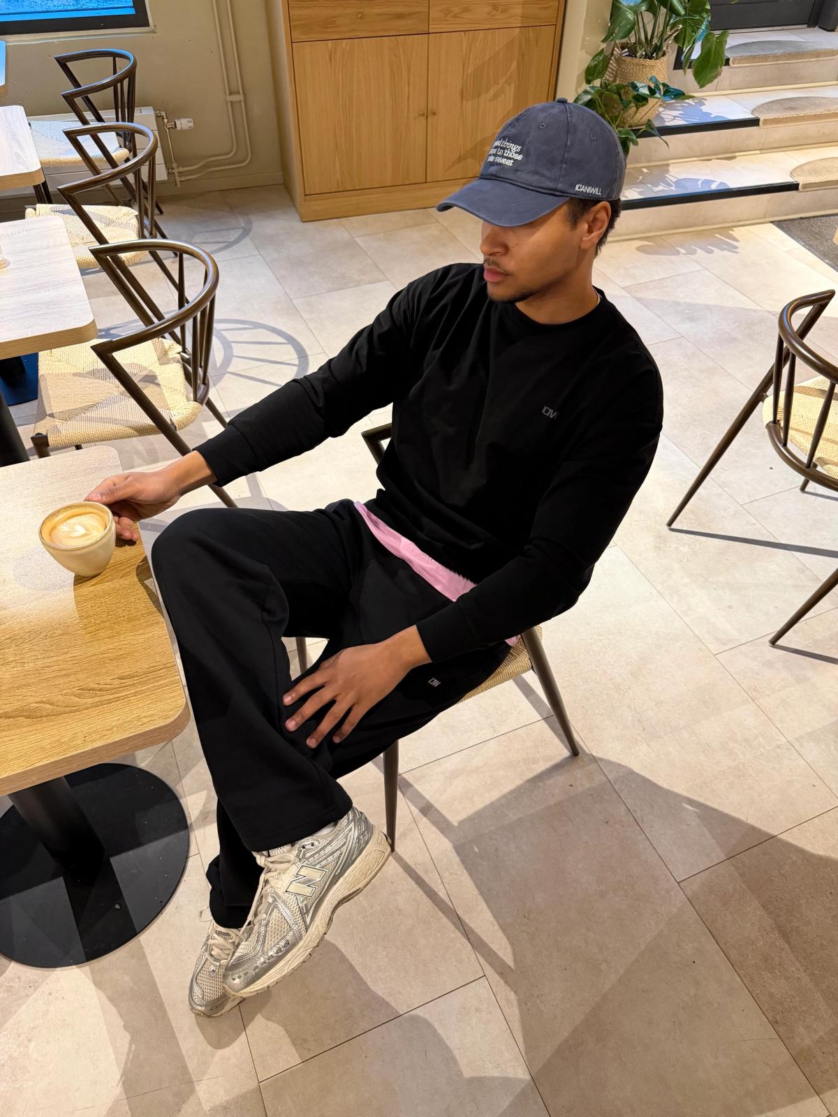 Stride Sweatshirt Men Black