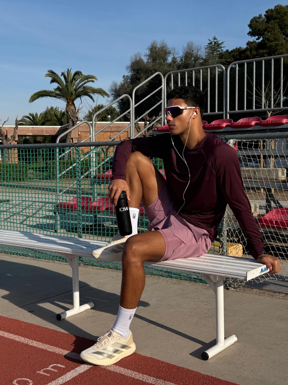 Mirage Cardio Long Sleeve M Maroon Red