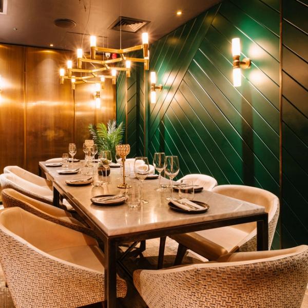 Corporate bookings table Indian Restaurant