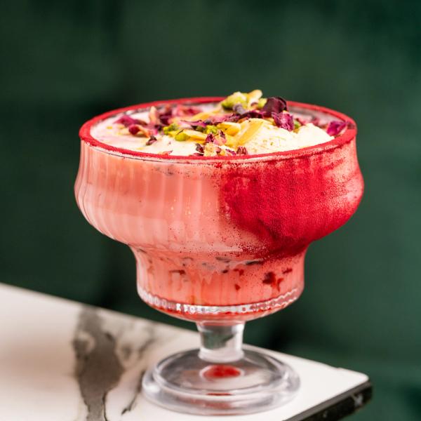 Rose Falooda -Dessert