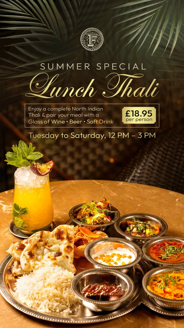 Thali menu