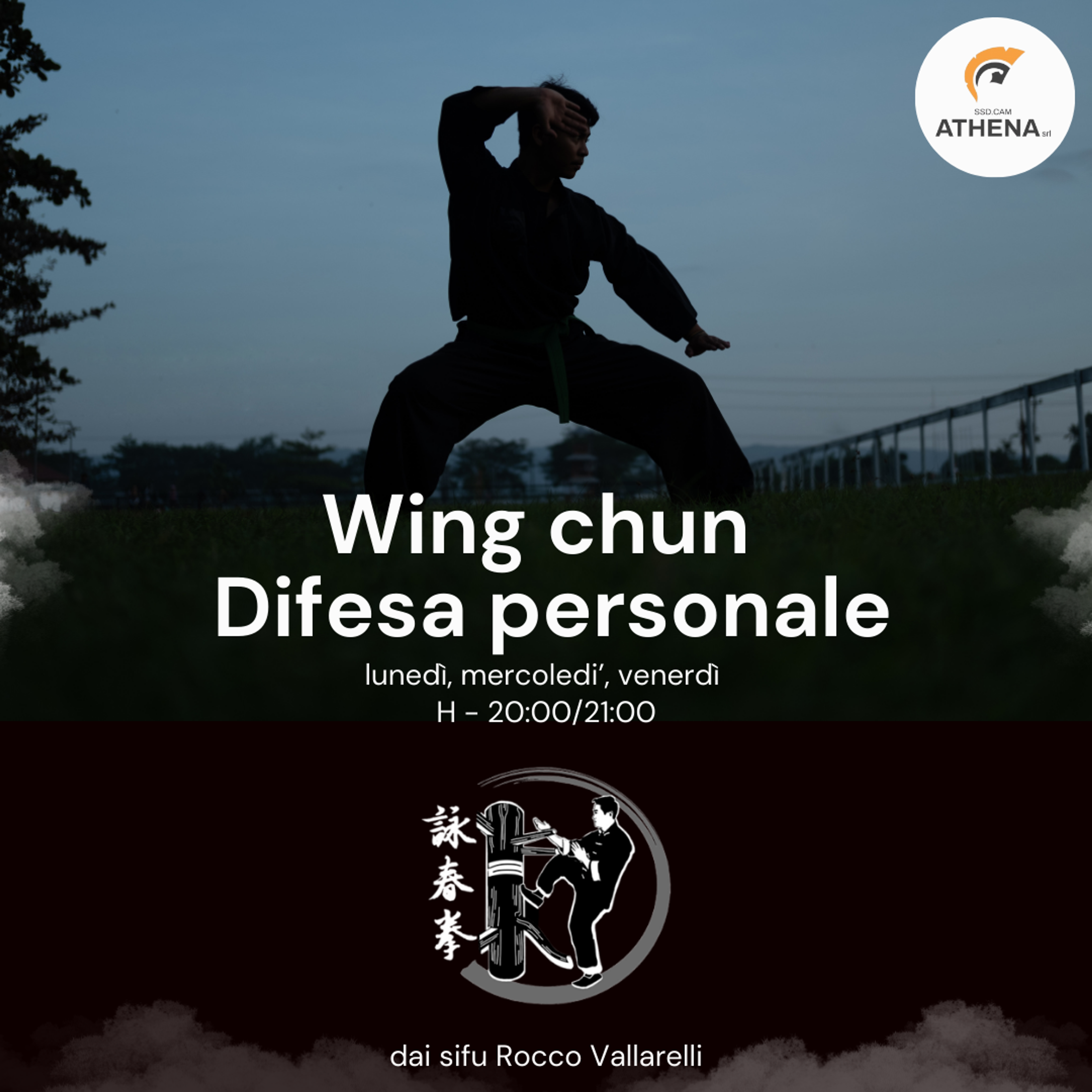 Locandina del corso Wing Chun