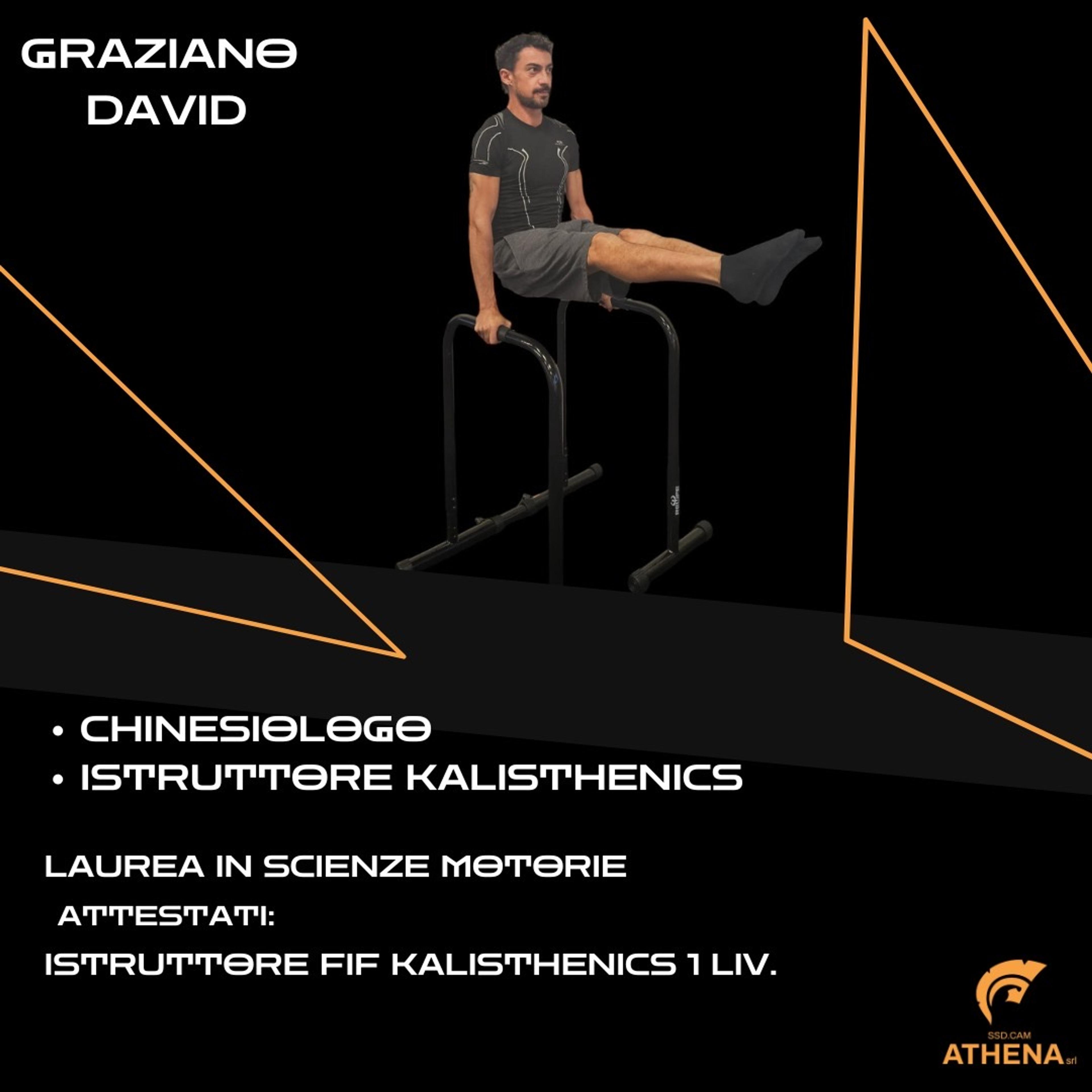 Graziano David, Chinesiologo