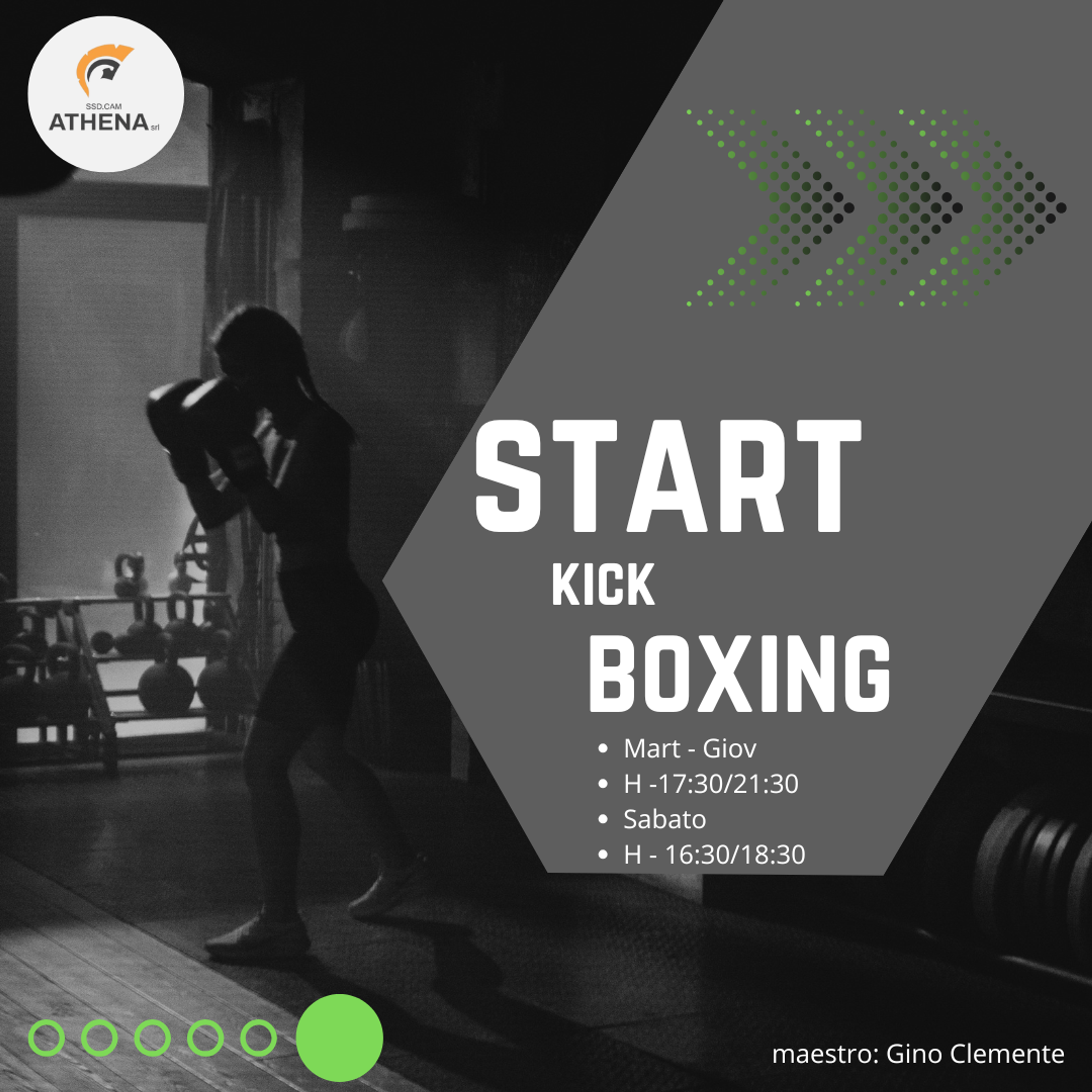 Locandina del corso Kick Boxing