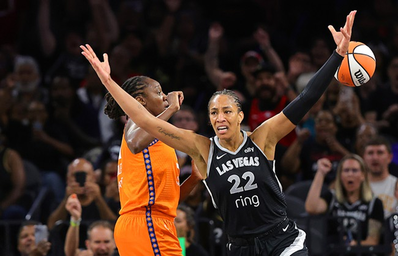 wnba player celebration