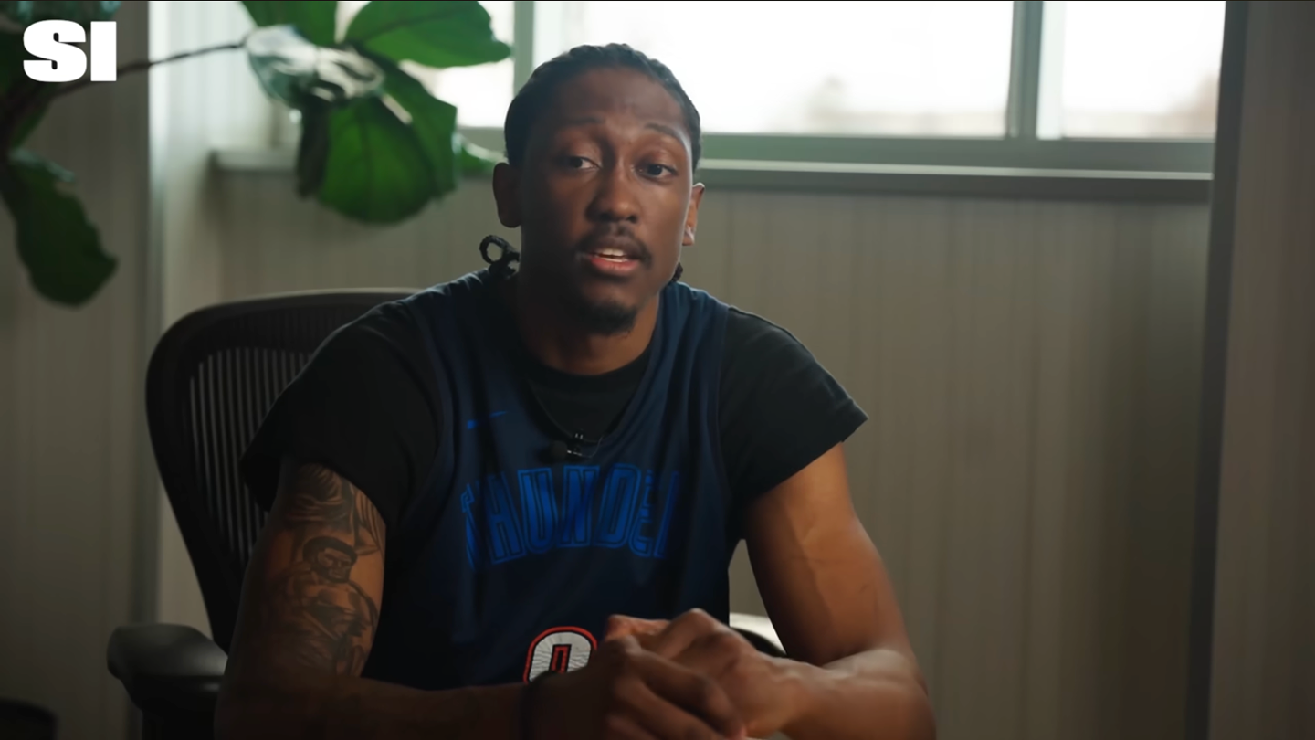 OKC Thunder player Jalen Williams