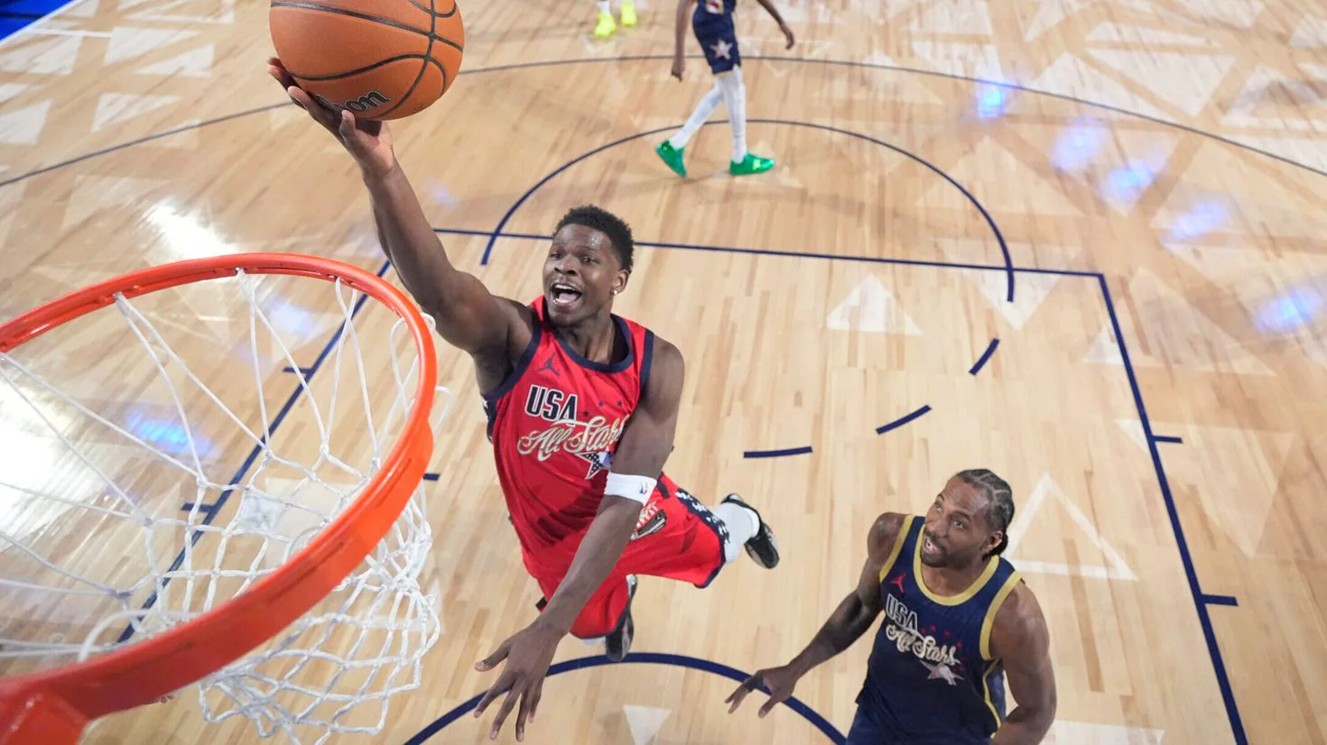 anthony edwards drive to the bucket