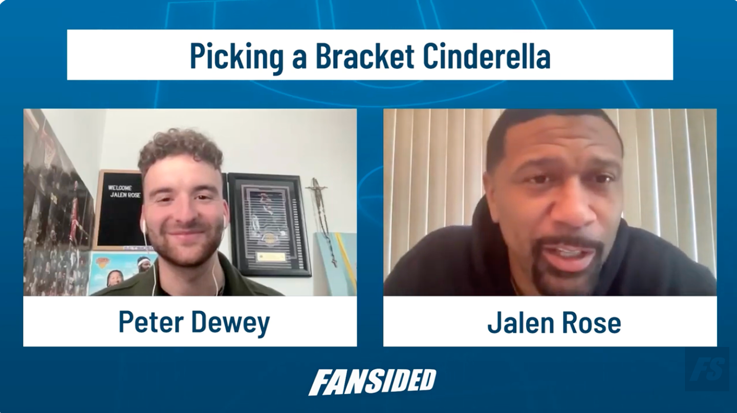 Fansided live stream with Jalen Rose