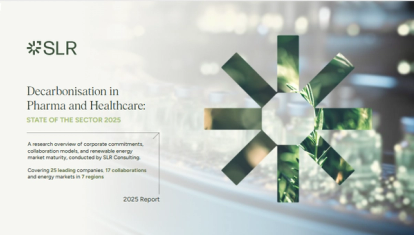 State of the Sector 2025: Decarbonisation in Pharma and Healthcare cover page