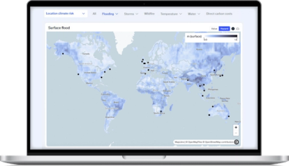Global hazard coverage on screen