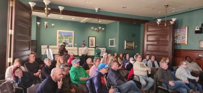 Provincetown residents at community workshop public participation event