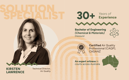Sample of campaign graphics featured on Kristen Lawrence