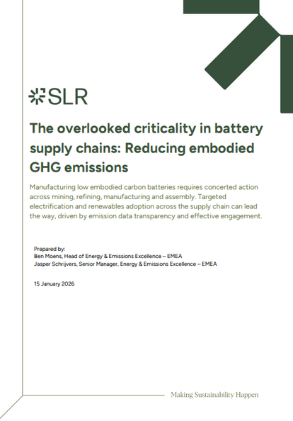 The overlooked criticality in battery supply chains