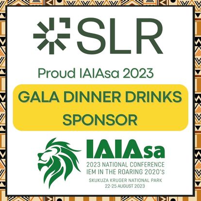 SLR Proud IAIAsa 2023 Gala Dinner Drinks Sponsor