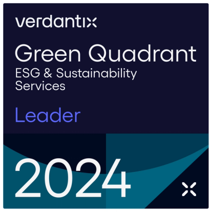 Verdantix Green Quadrant ESG & Sustainability Leader 2024 