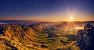New Zealand sunset