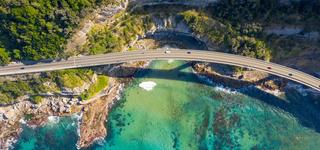 Scenic view of the Illawarra Coastline