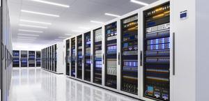 3D render of a data centre facilities